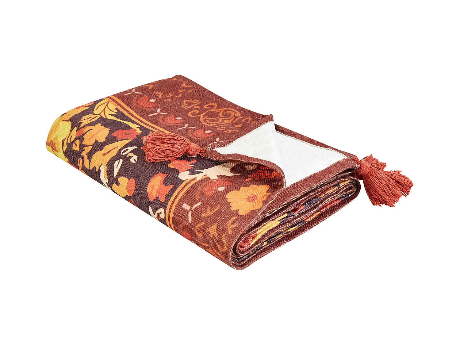Coperta per picnic DILBAR 150 x 200 cm Rosso chiaro