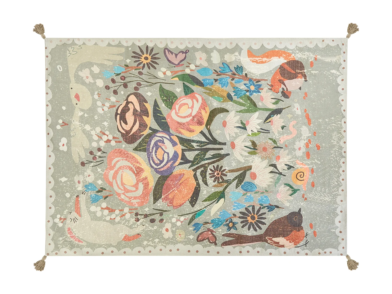 Couverture de pique-nique BANDOWALI 150 x 200 cm Multicolore