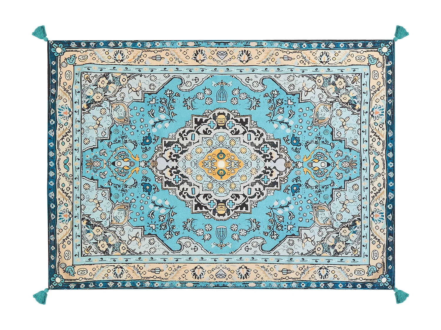 Picknickkleed KOTLA 150 x 200 cm Blauw