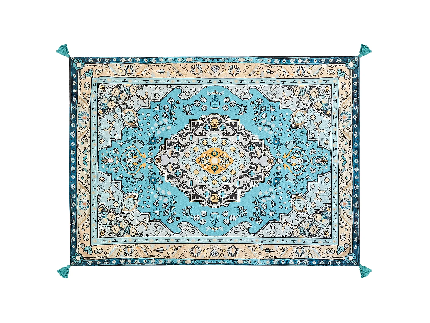 Picknickkleed KOTLA 150 x 200 cm Blauw