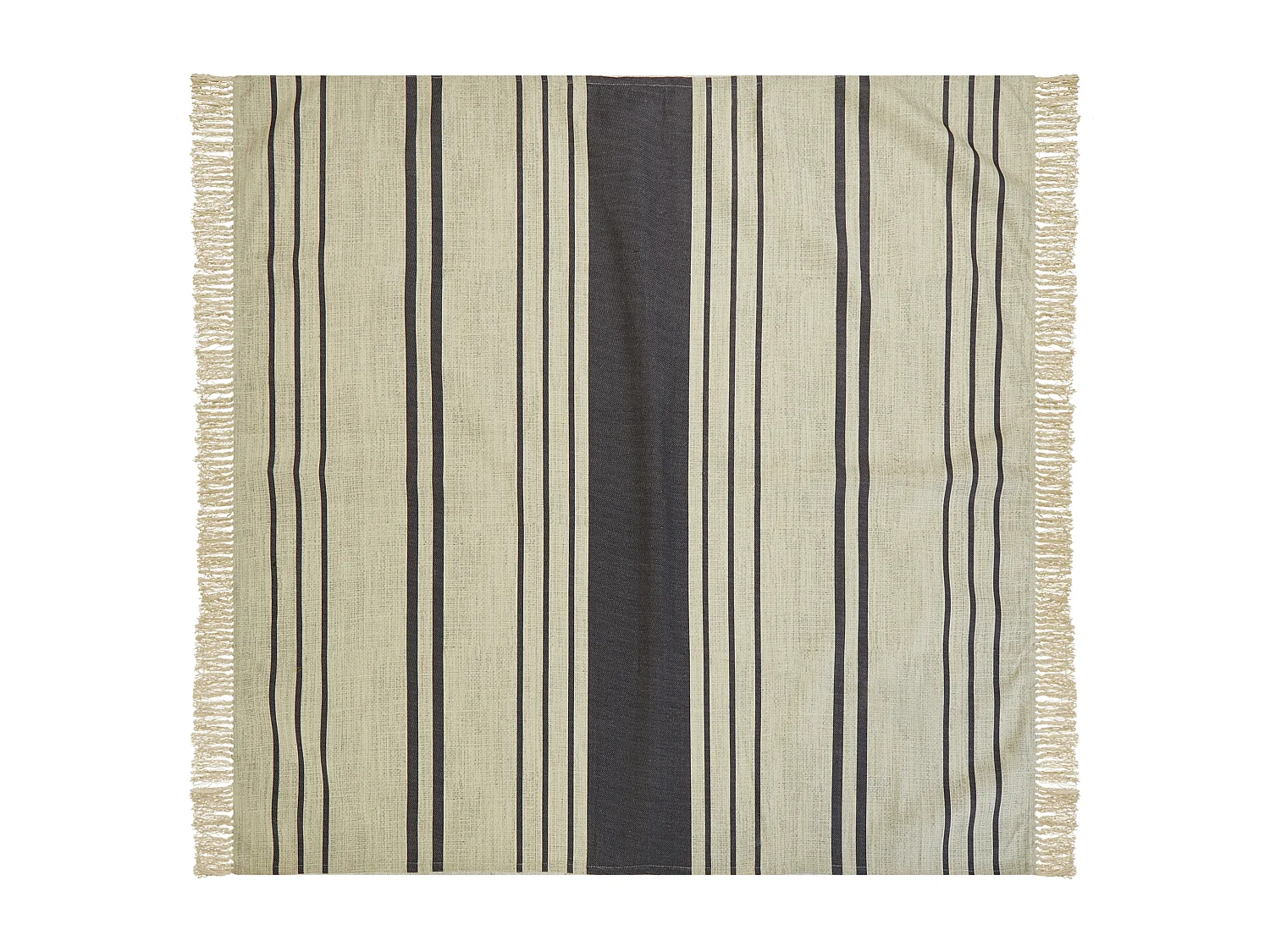 Manta de piquenique BHONG 200 x 200 cm Creme