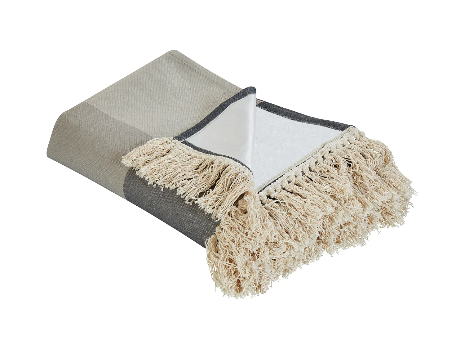Coperta per picnic LUNDA 150 x 200 cm Grigio