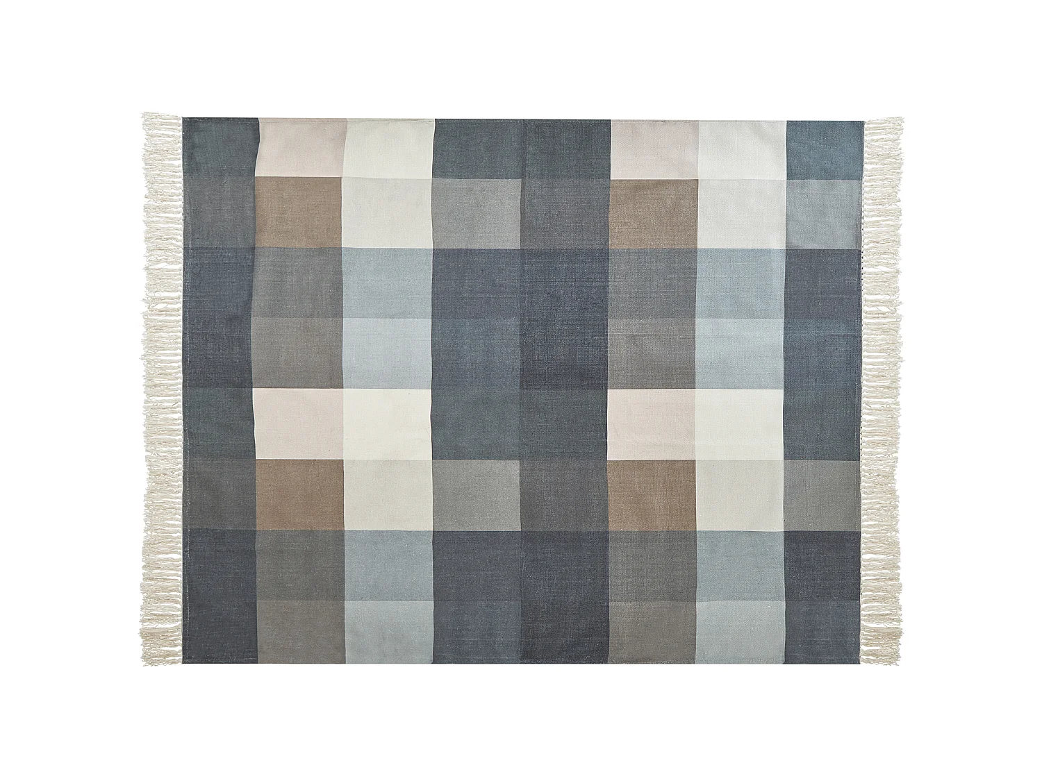 Picknickdecke LUNDA 150 x 200 cm Grau