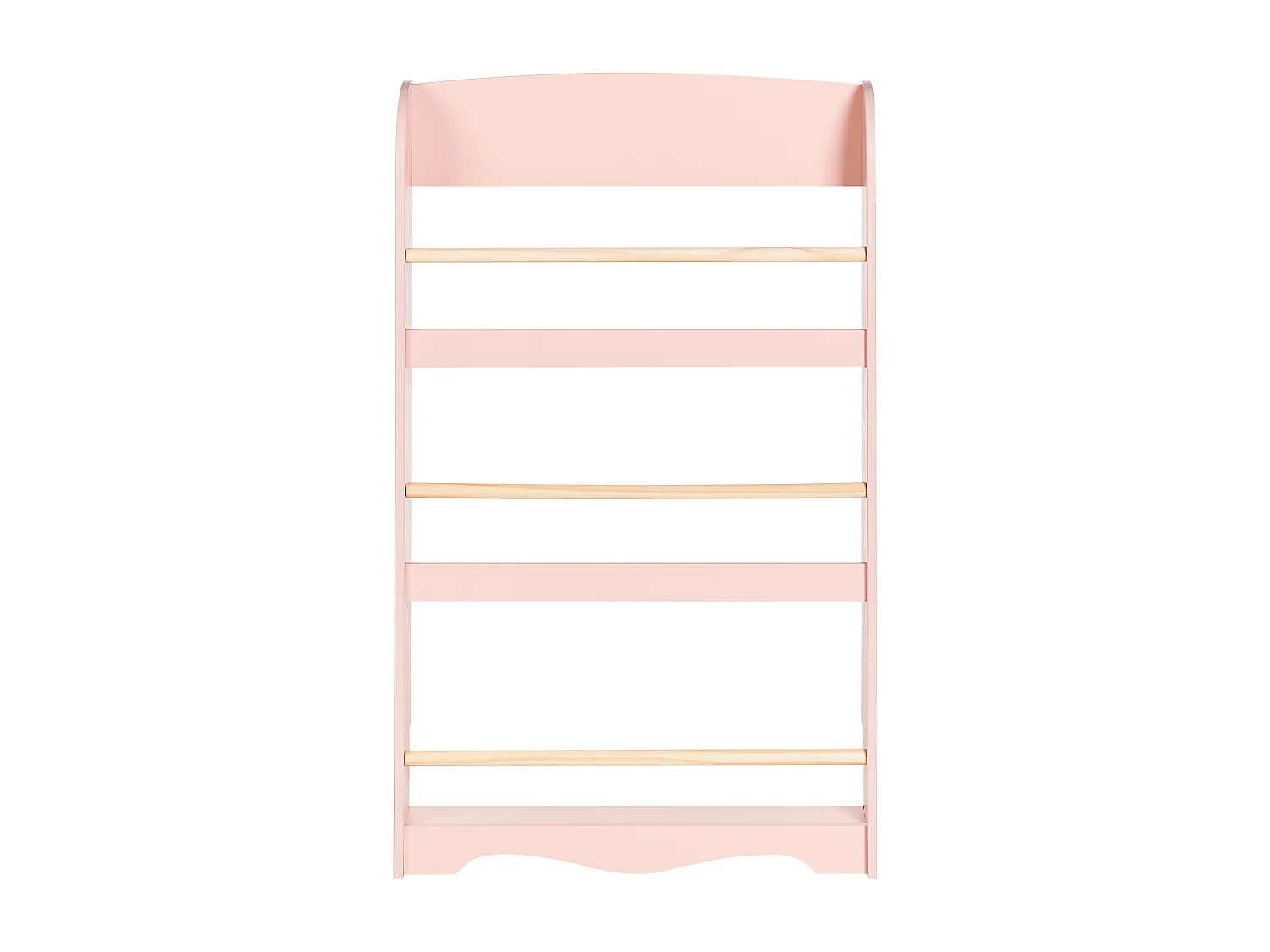 Bibliothèque murale LILOET 100 cm Rose pastel