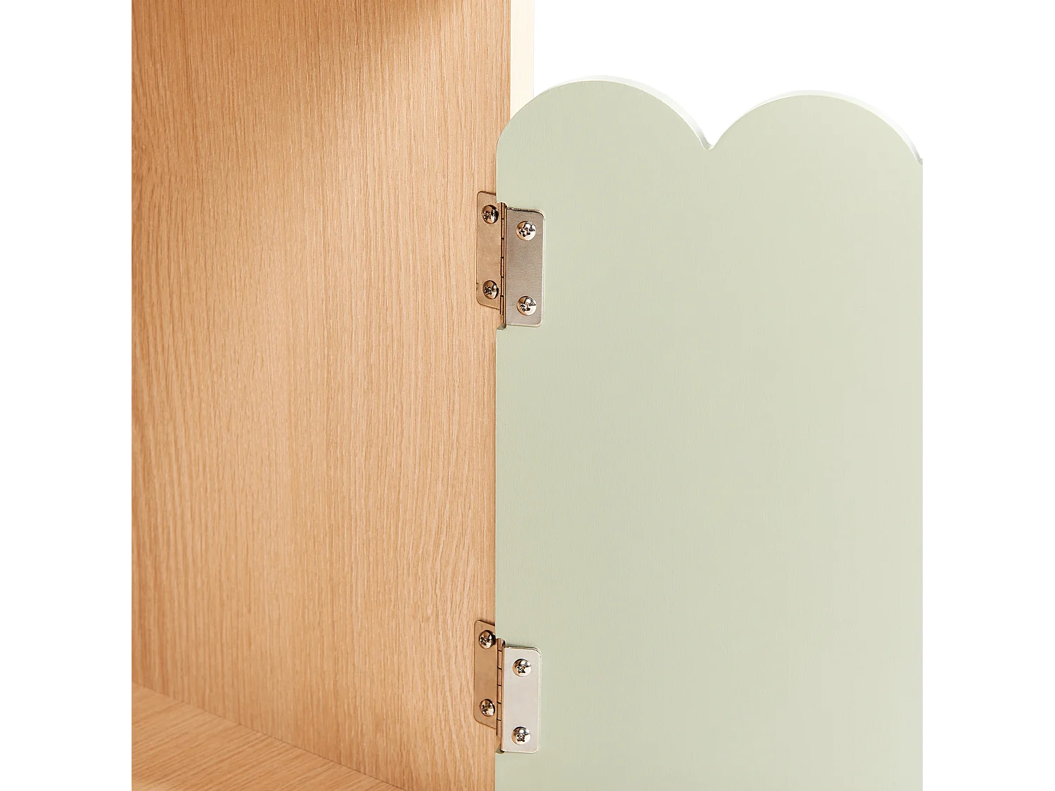 Étagère à 2 niveaux LACKEY 105 cm Vert clair