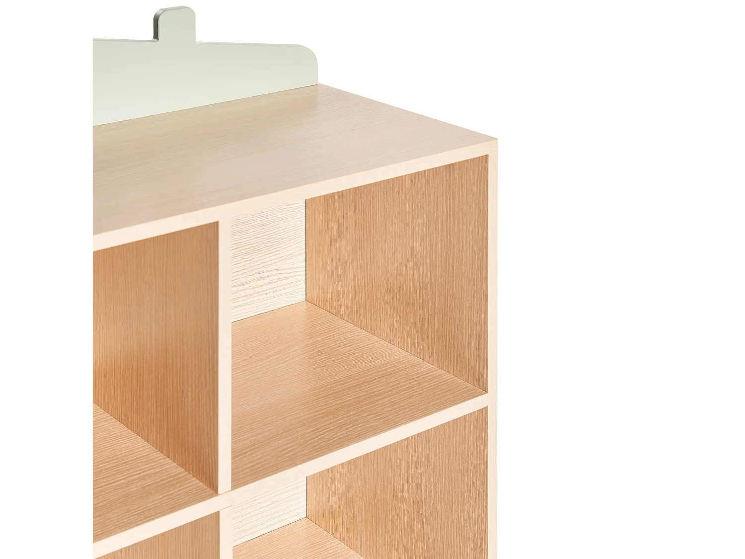 Étagère à 2 niveaux LACKEY 105 cm Vert clair