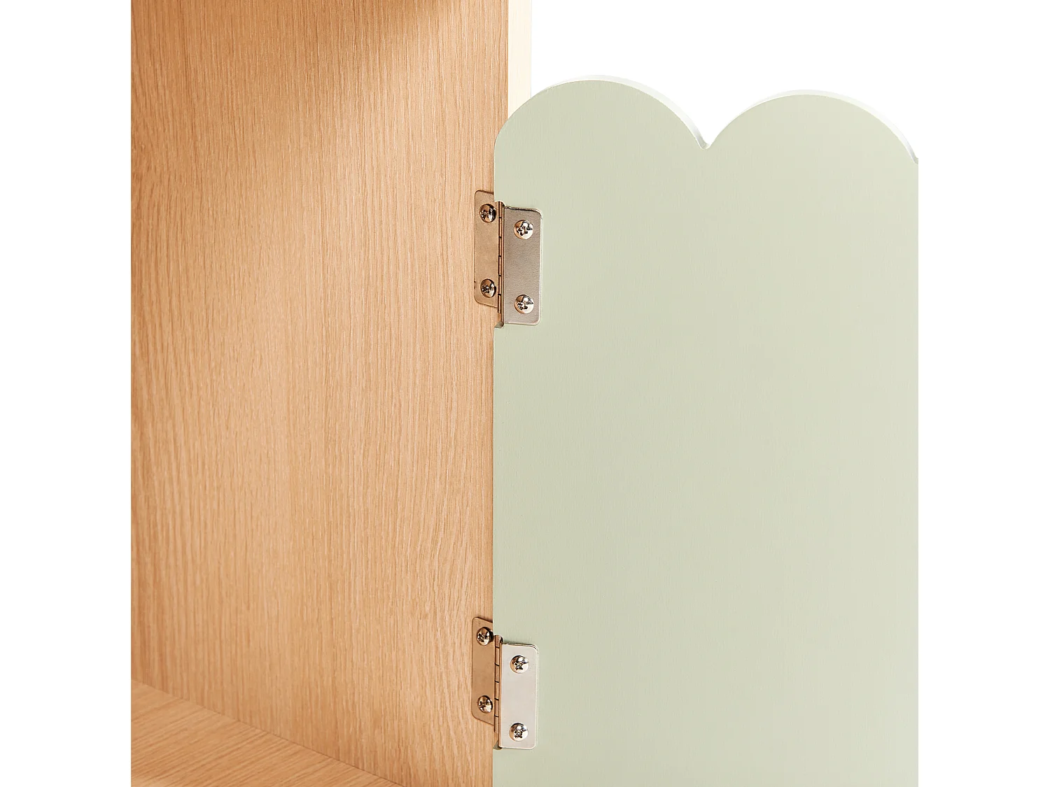 Étagère à 2 niveaux LACKEY 105 cm Vert clair