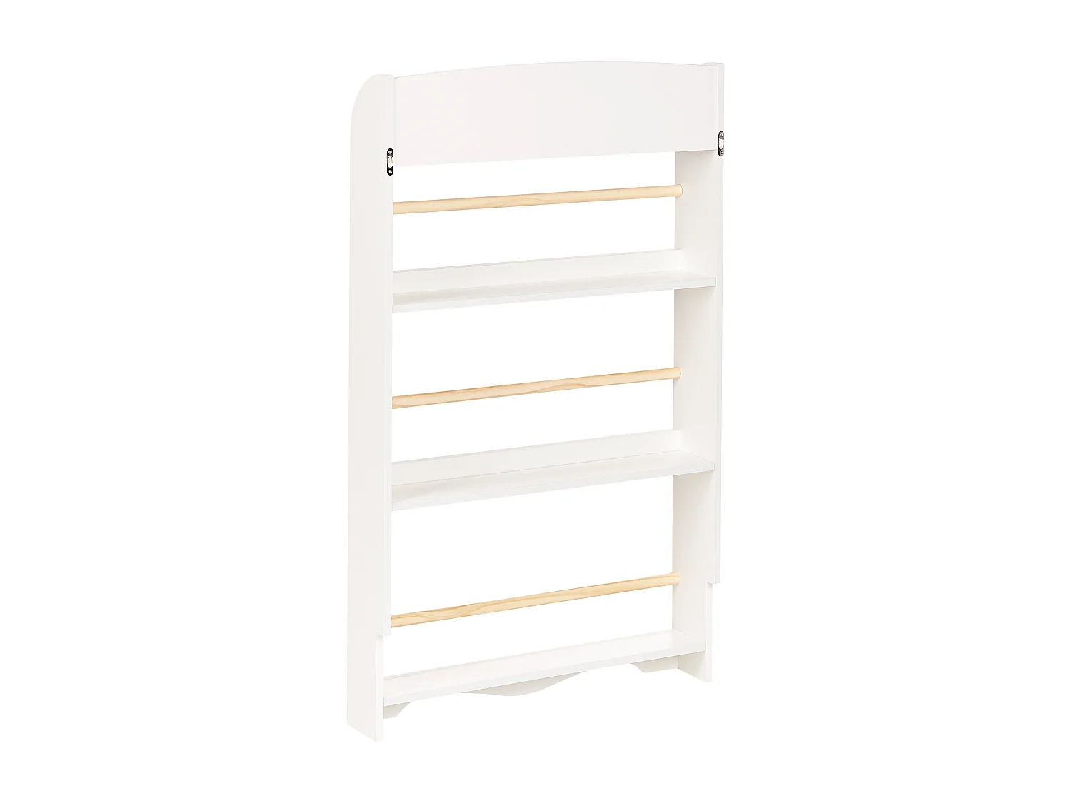 Bibliothèque murale LILOET 100 cm Blanc