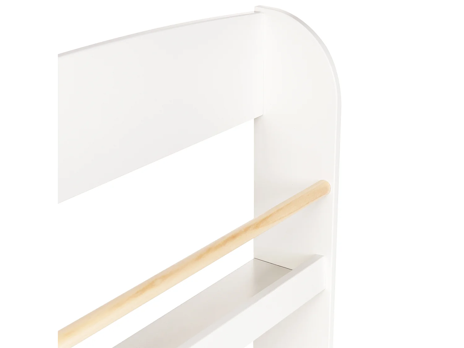 Bibliothèque murale LILOET 100 cm Blanc