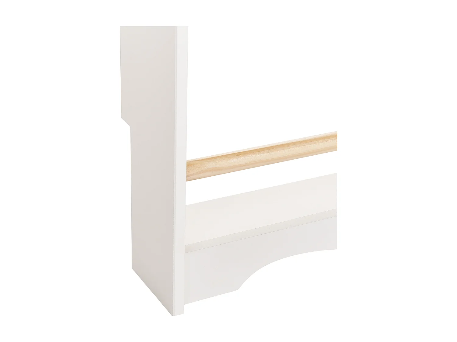 Bibliothèque murale LILOET 100 cm Blanc