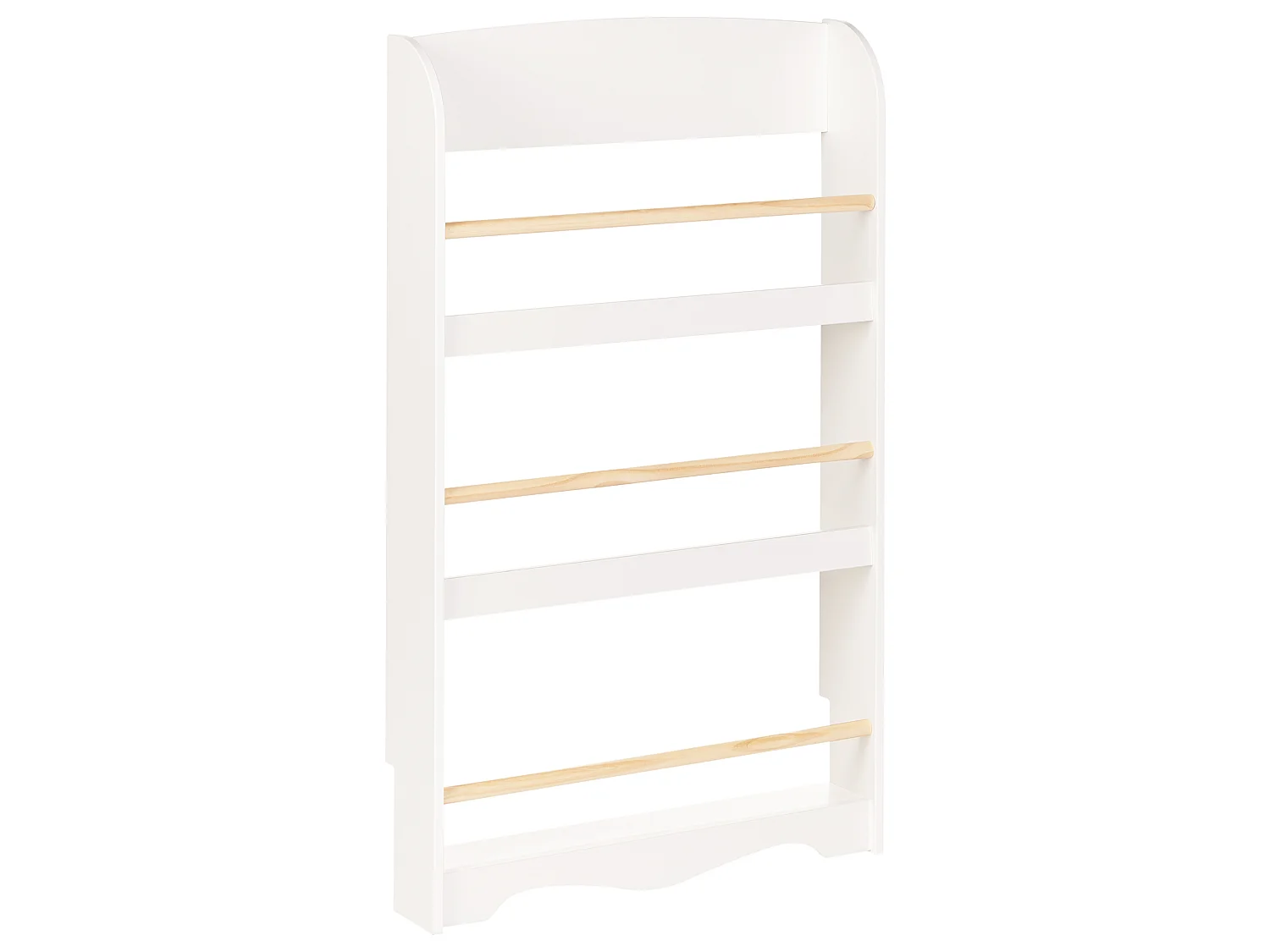 Wall Bookshelf LILOET 100 cm White