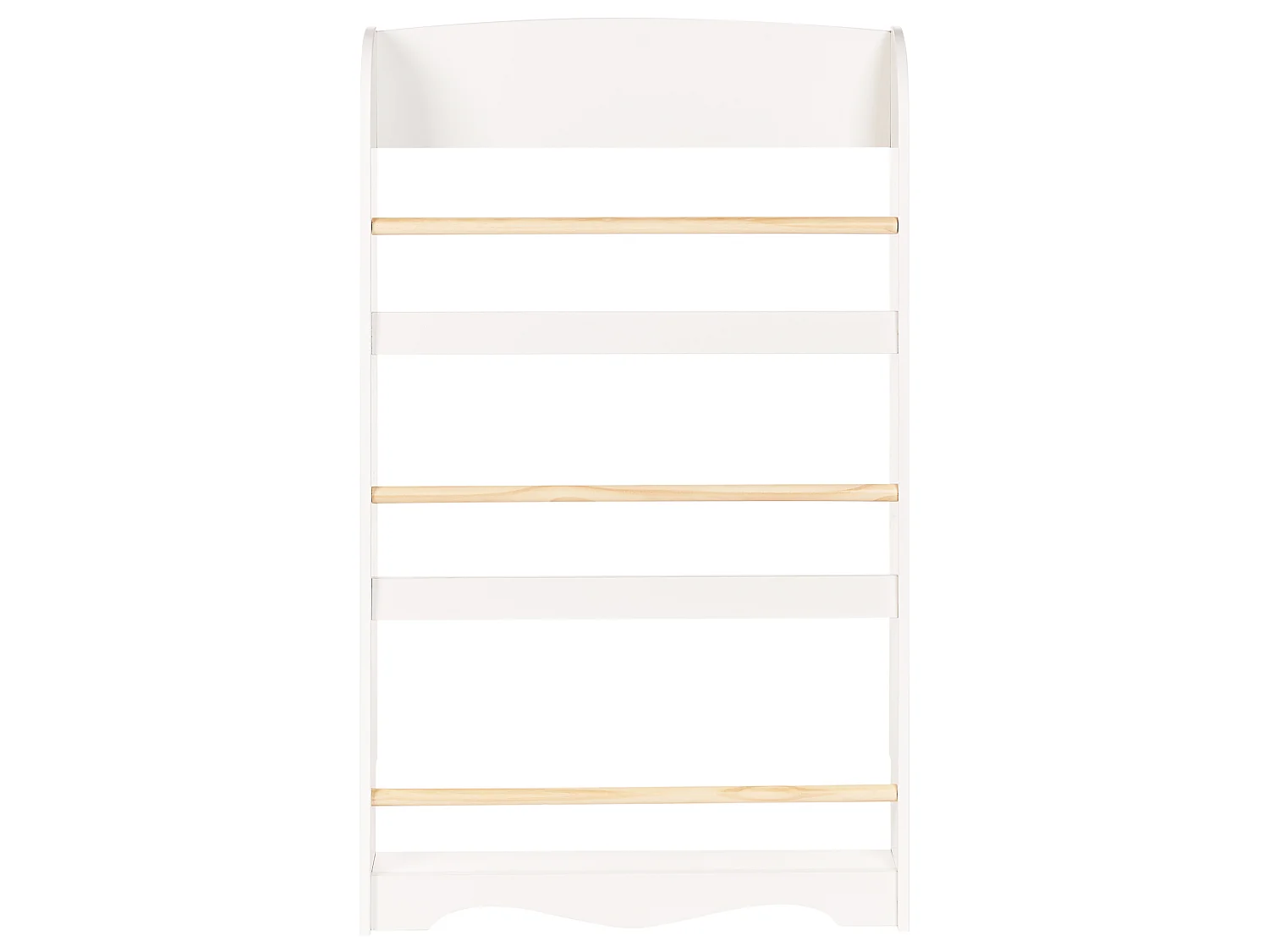 Wall Bookshelf LILOET 100 cm White