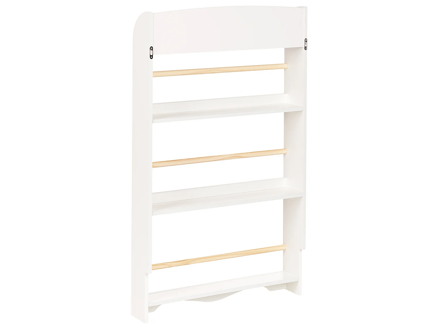 Wall Bookshelf LILOET 100 cm White