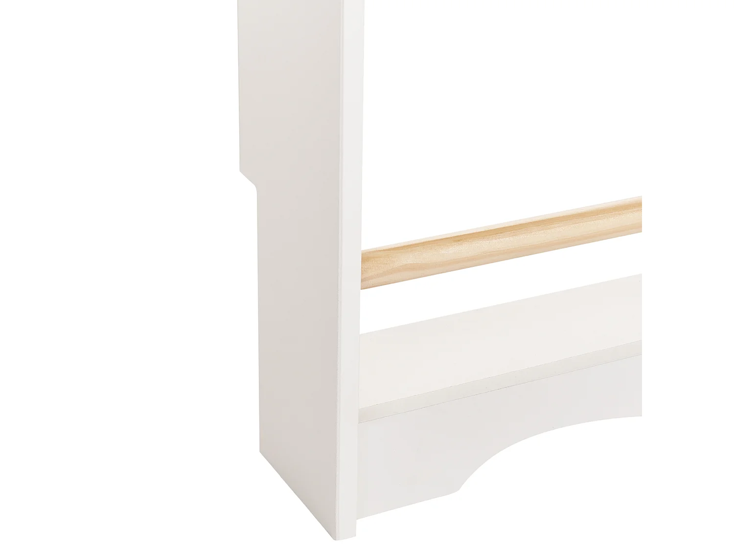 Wall Bookshelf LILOET 100 cm White