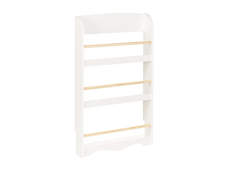 Regał ścienny LILOET MDF 100 cm Biały