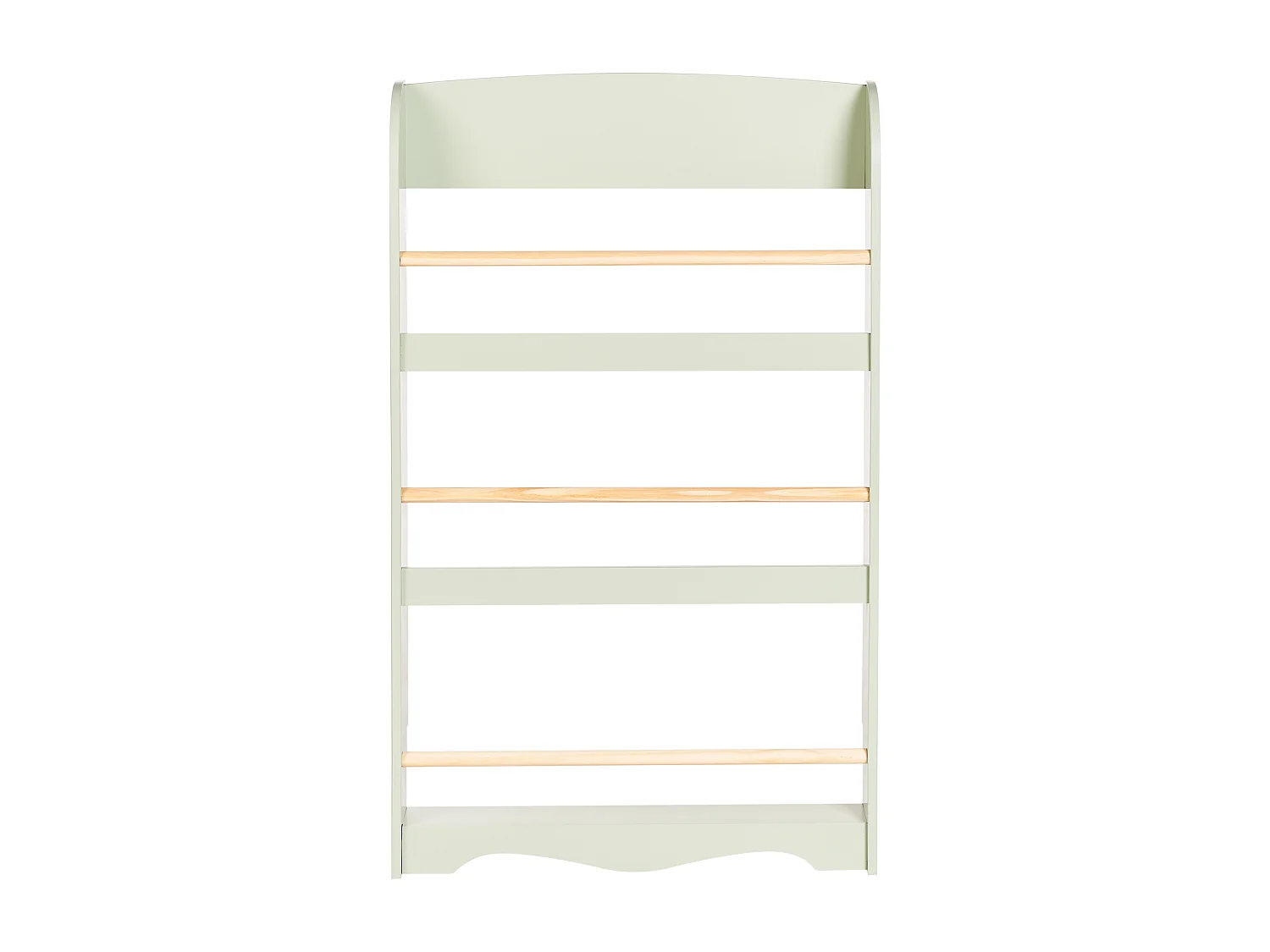 Bibliothèque murale LILOET 100 cm Vert clair