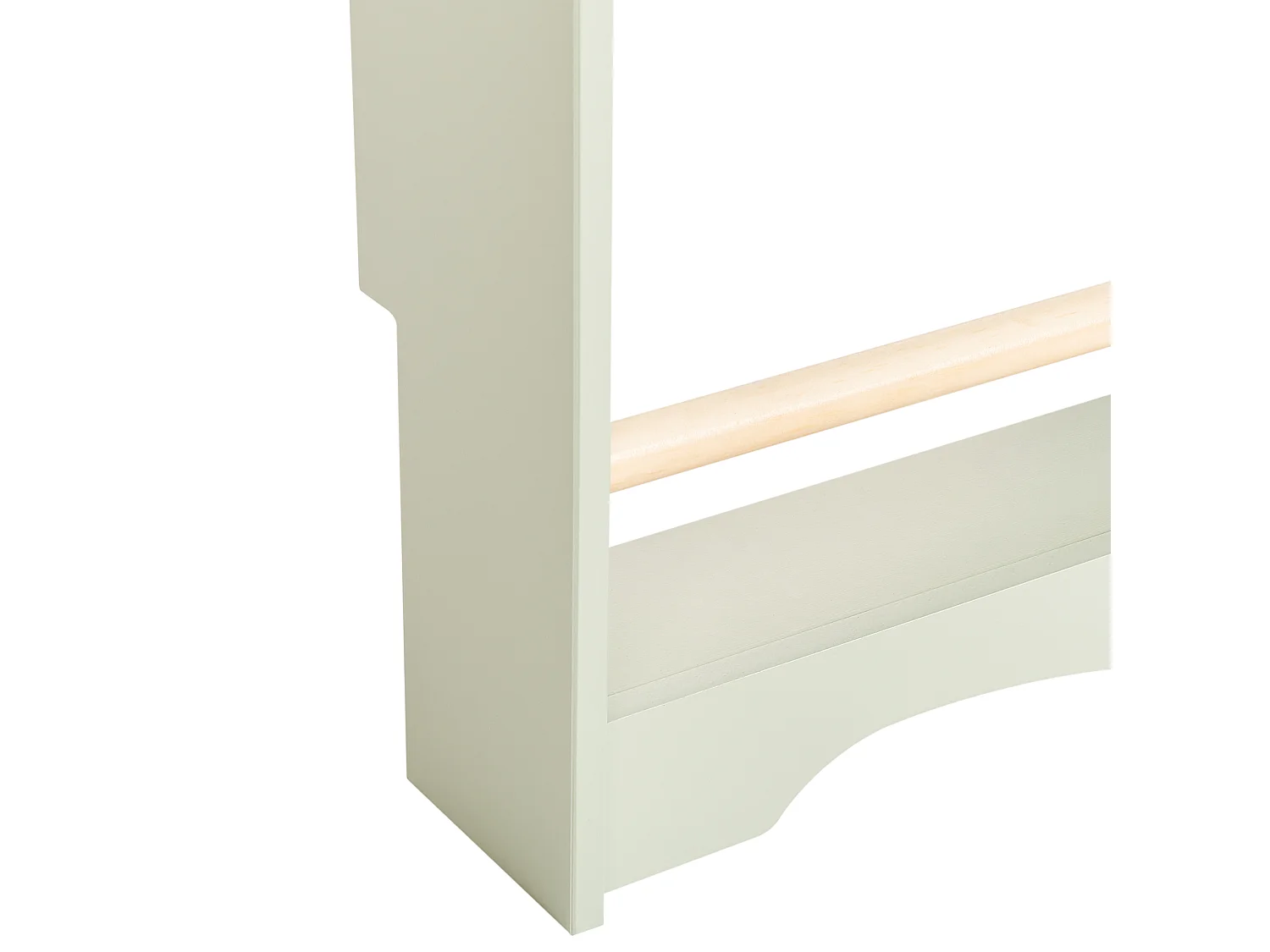 Wall Bookshelf LILOET 100 cm Light Green