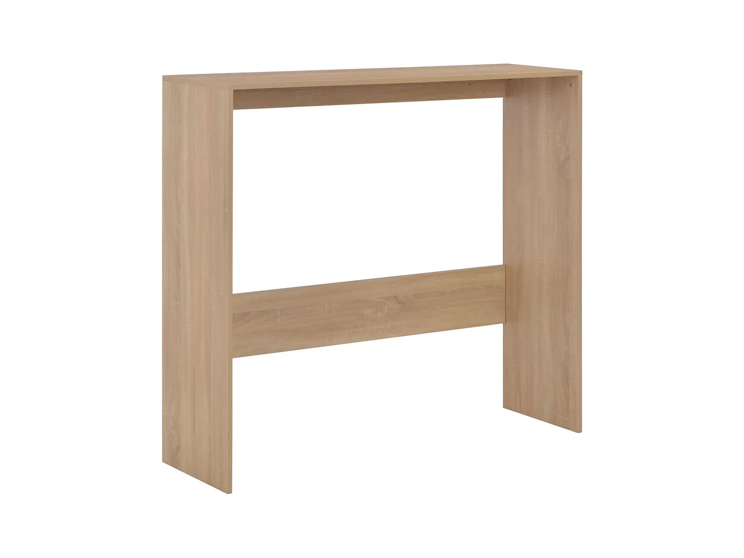Table de bar avec 2 dessus de table Chêne 130 x 40 x 120 cm