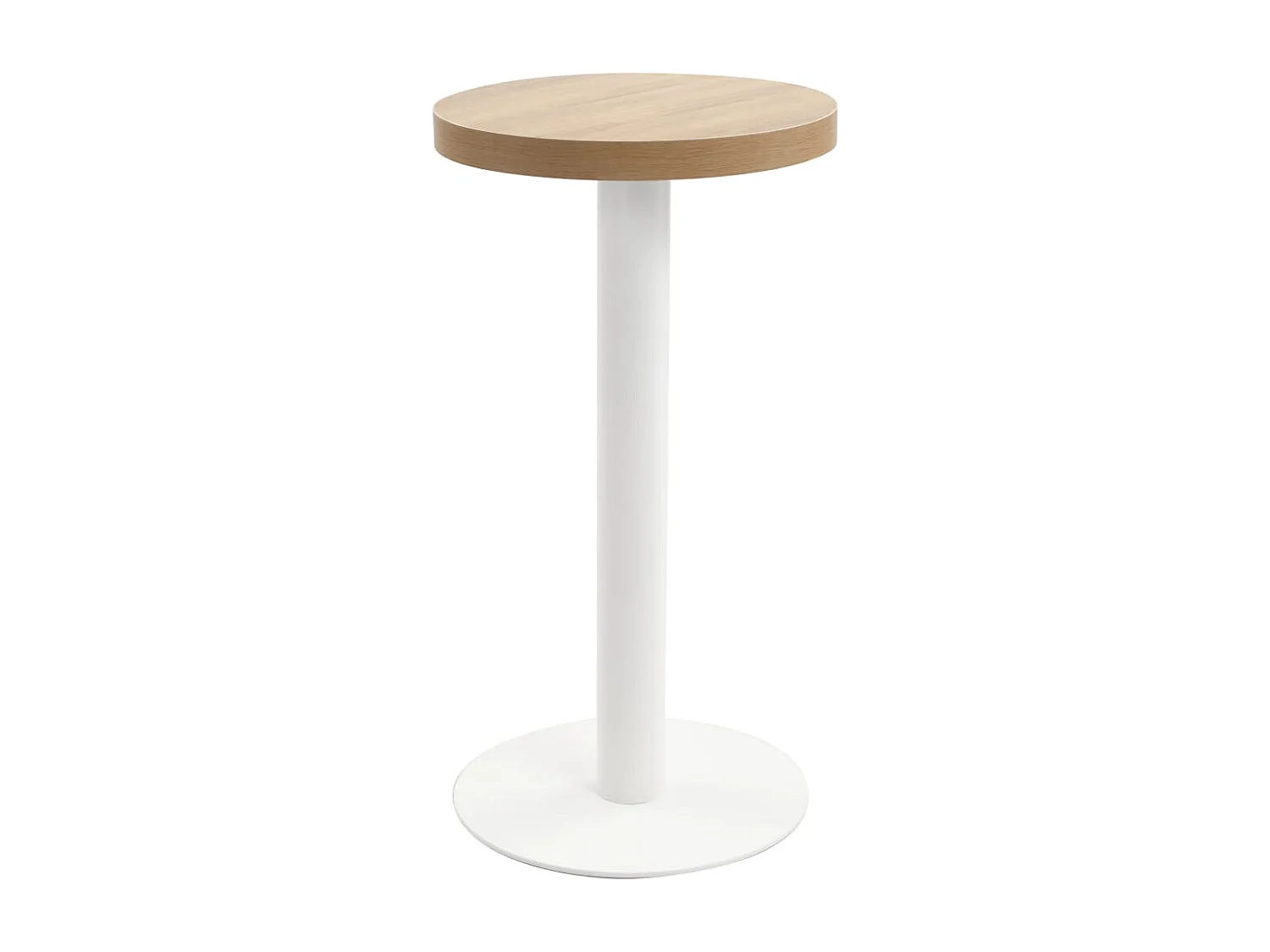 Table de bistro Marron clair 40 cm MDF