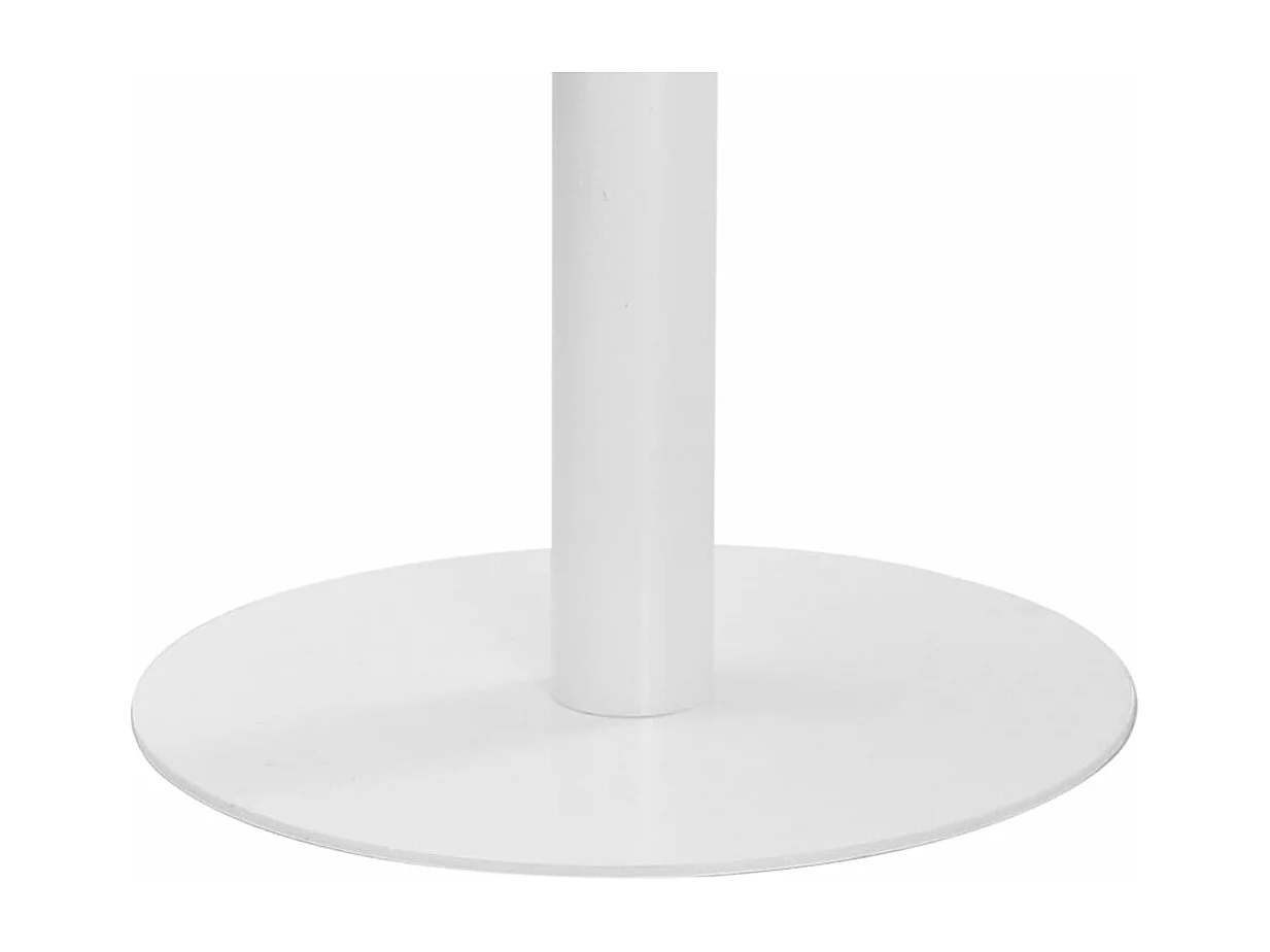 Mesa de bistró MDF marrón claro 80x80 cm