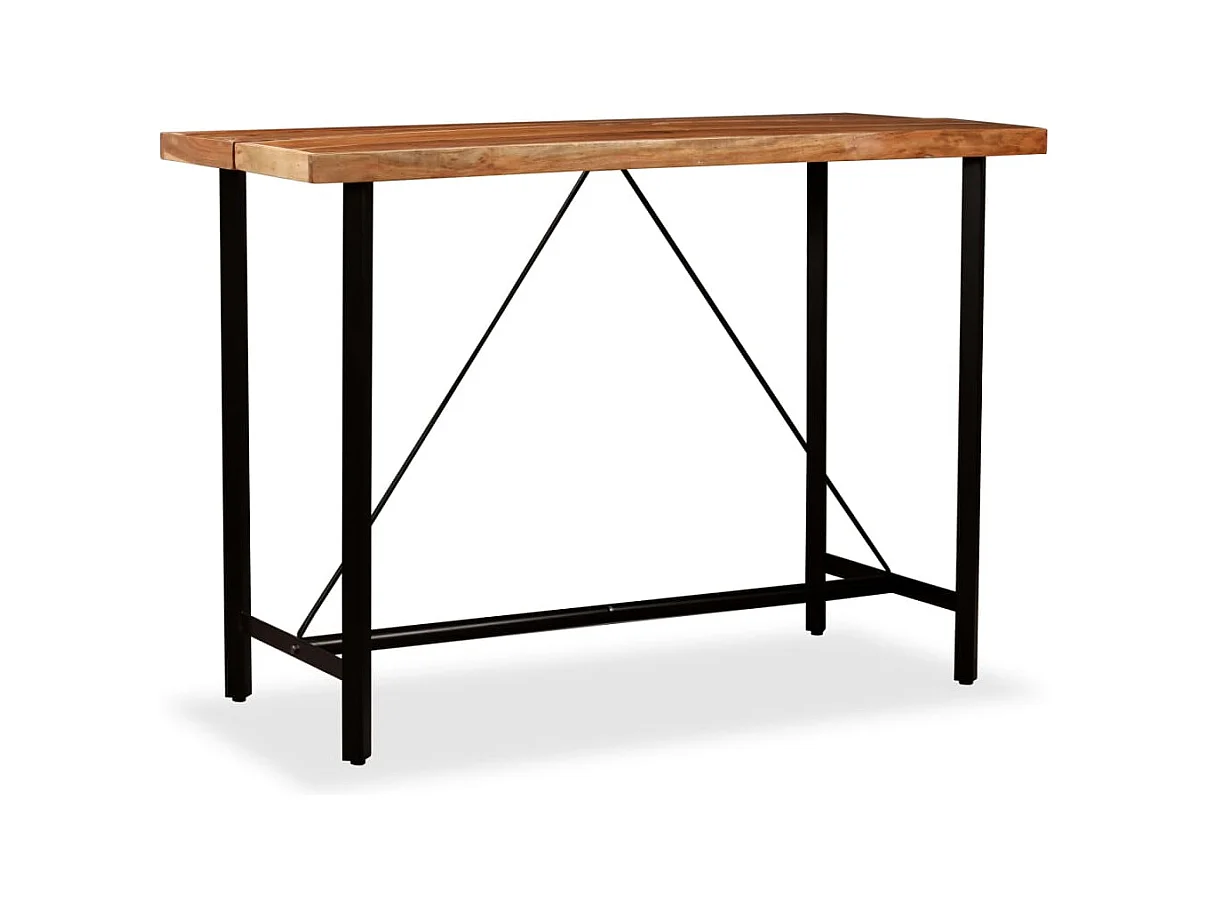 Bartafel 150x70x107 cm massief acaciahout