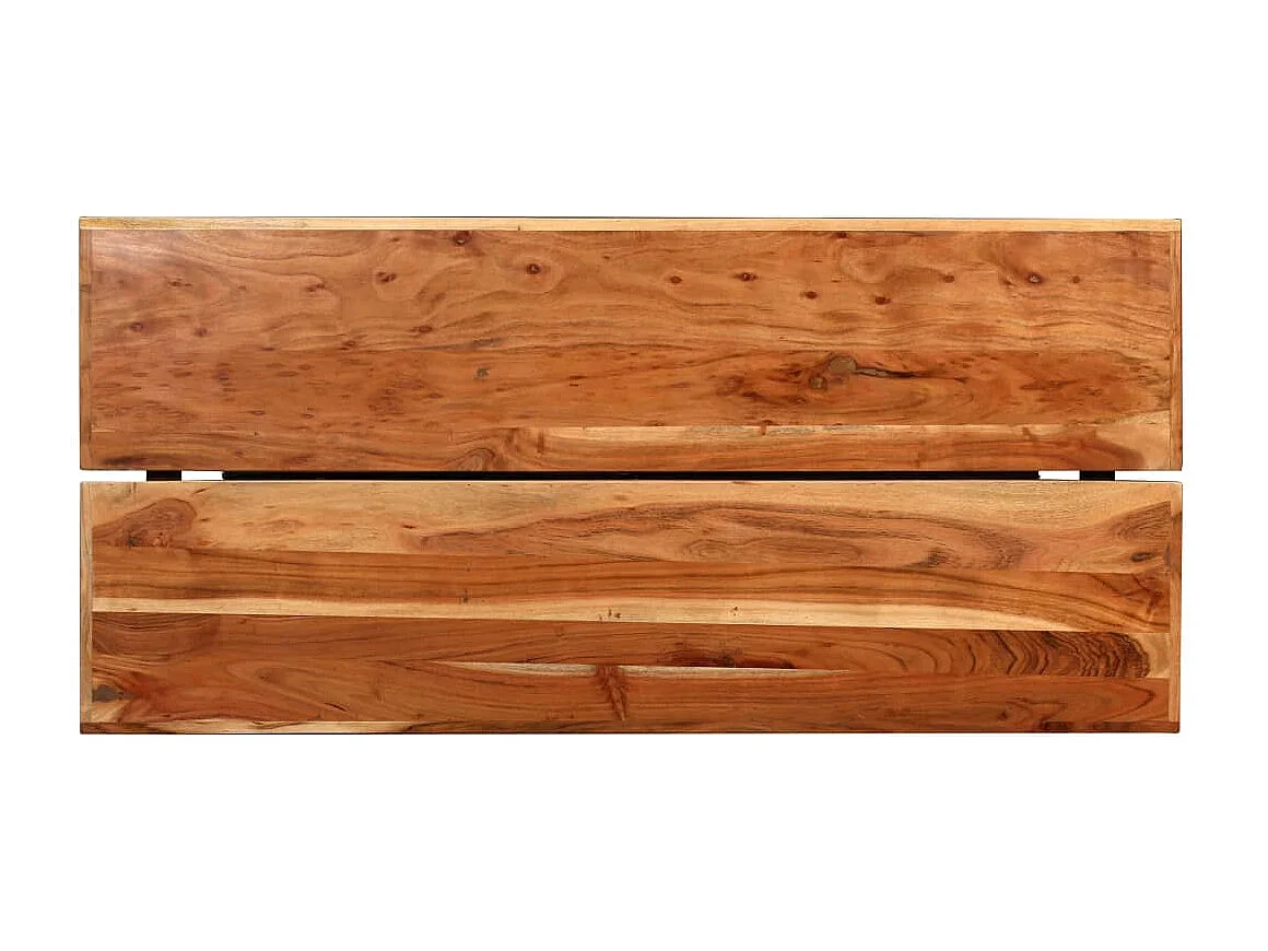 Table de bar Bois massif d'Acacia 150x70x107 cm