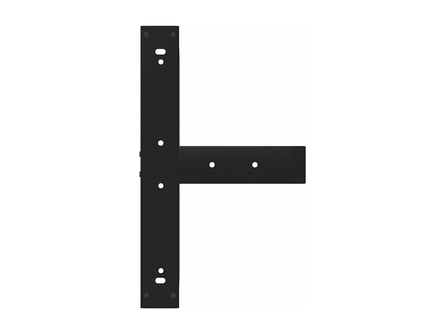 Table de bar marron clair bois de chêne massif rectangulaire