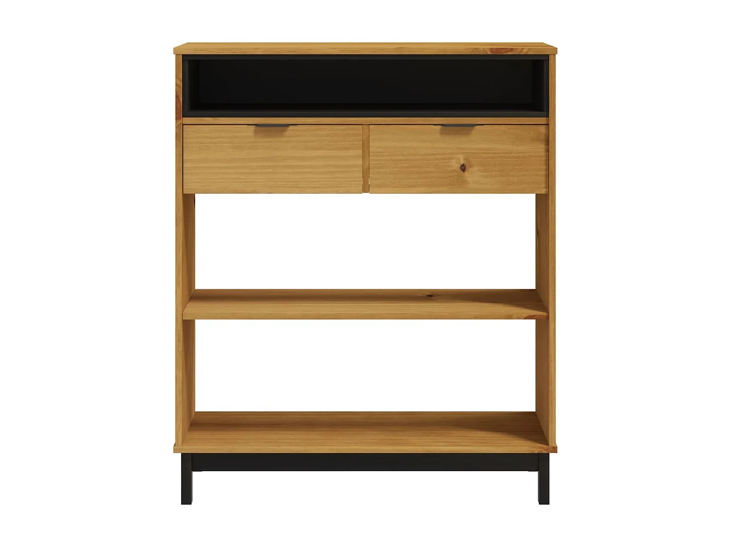 Table de bar FLAM 92x45x110 cm bois massif Pin