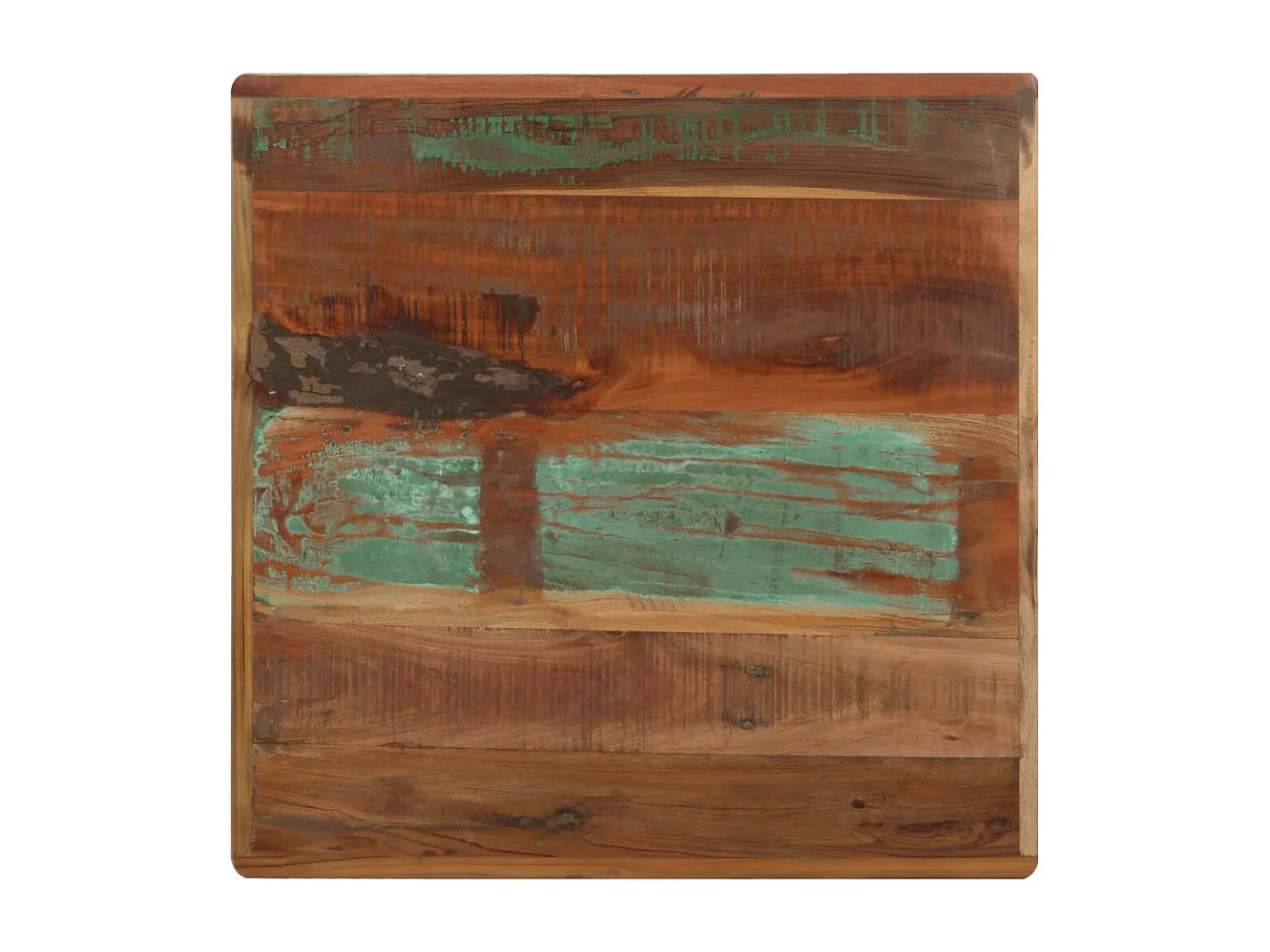 Table de bistro 60x60x76 cm Bois massif de récupération