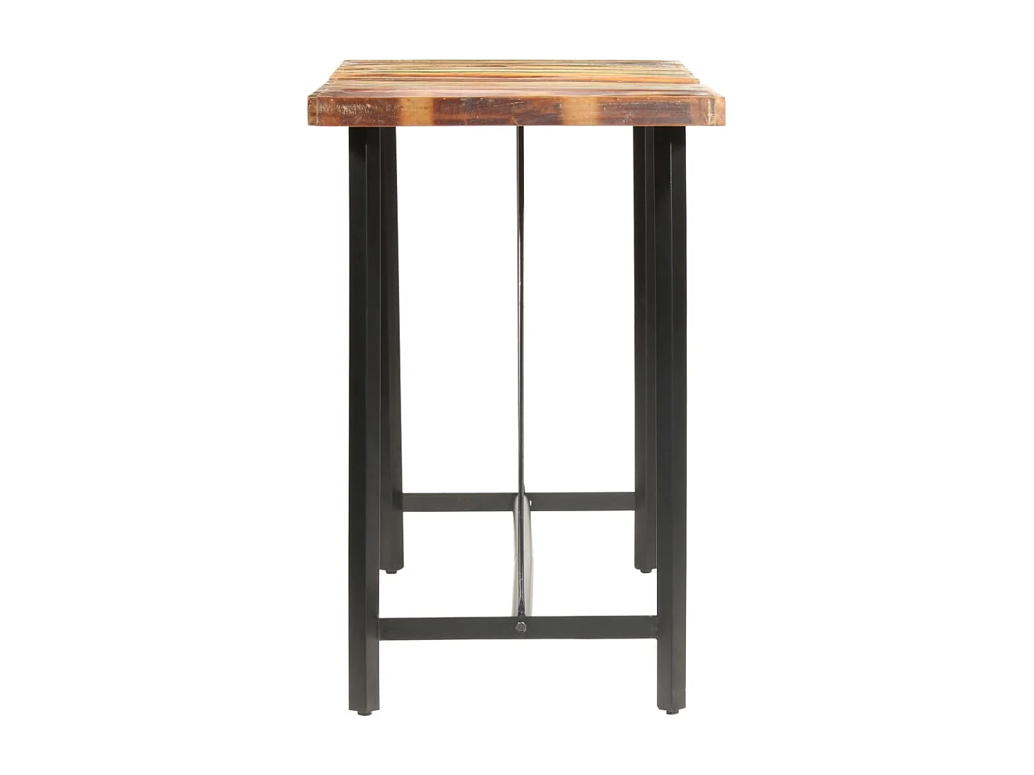 Bartafel 180x70x107 cm massief gerecycled hout