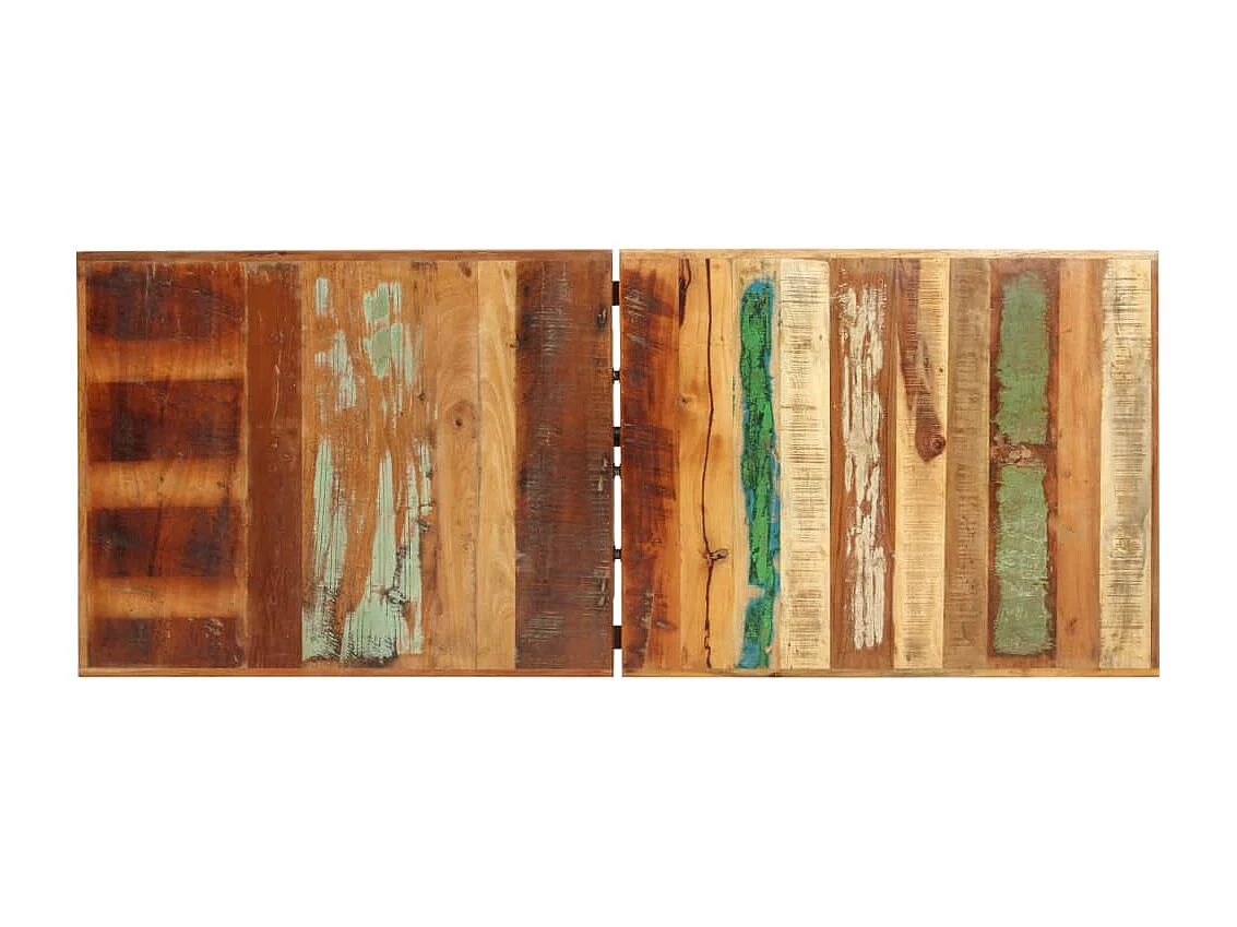 Bartafel 180x70x107 cm massief gerecycled hout