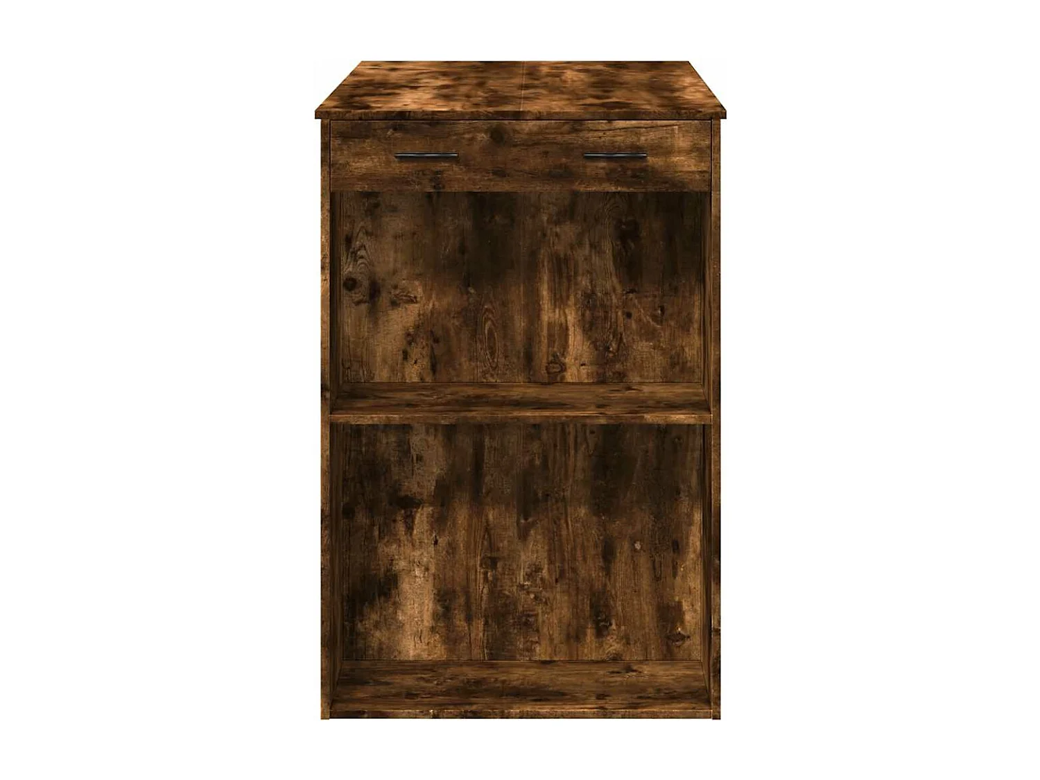 Mesa de bar 102x70x103,5cm derivados de madeira carvalho fumado