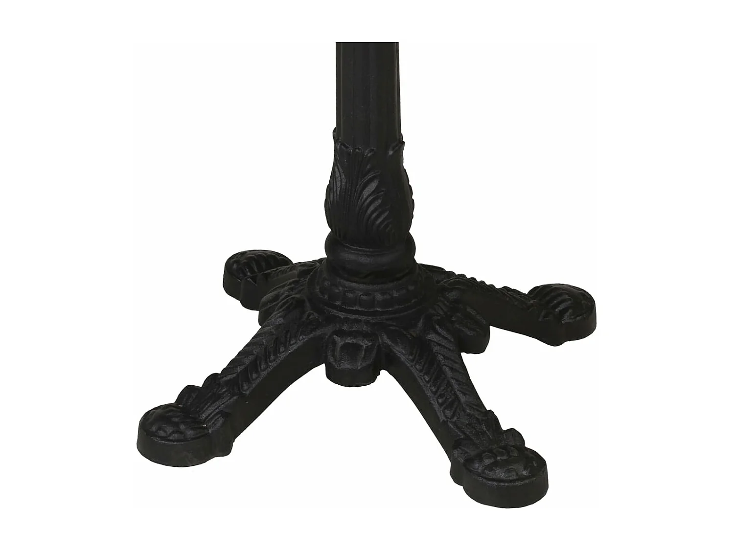 Mesa de bistrô Ø60x76 cm madeira de acácia maciça