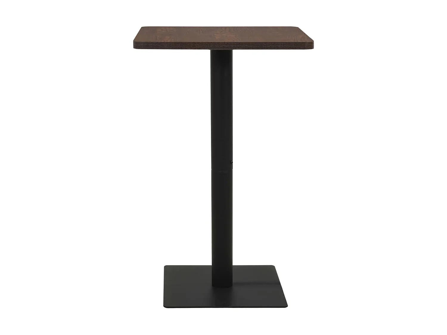 Table de bistro Cendre foncé 78,5x78,5x107 cm