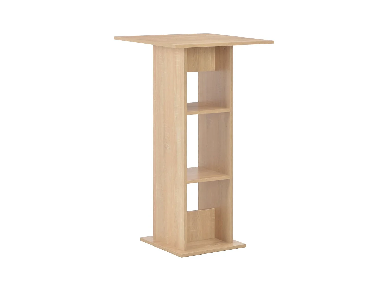 Table de bar Chêne 60x60x110 cm