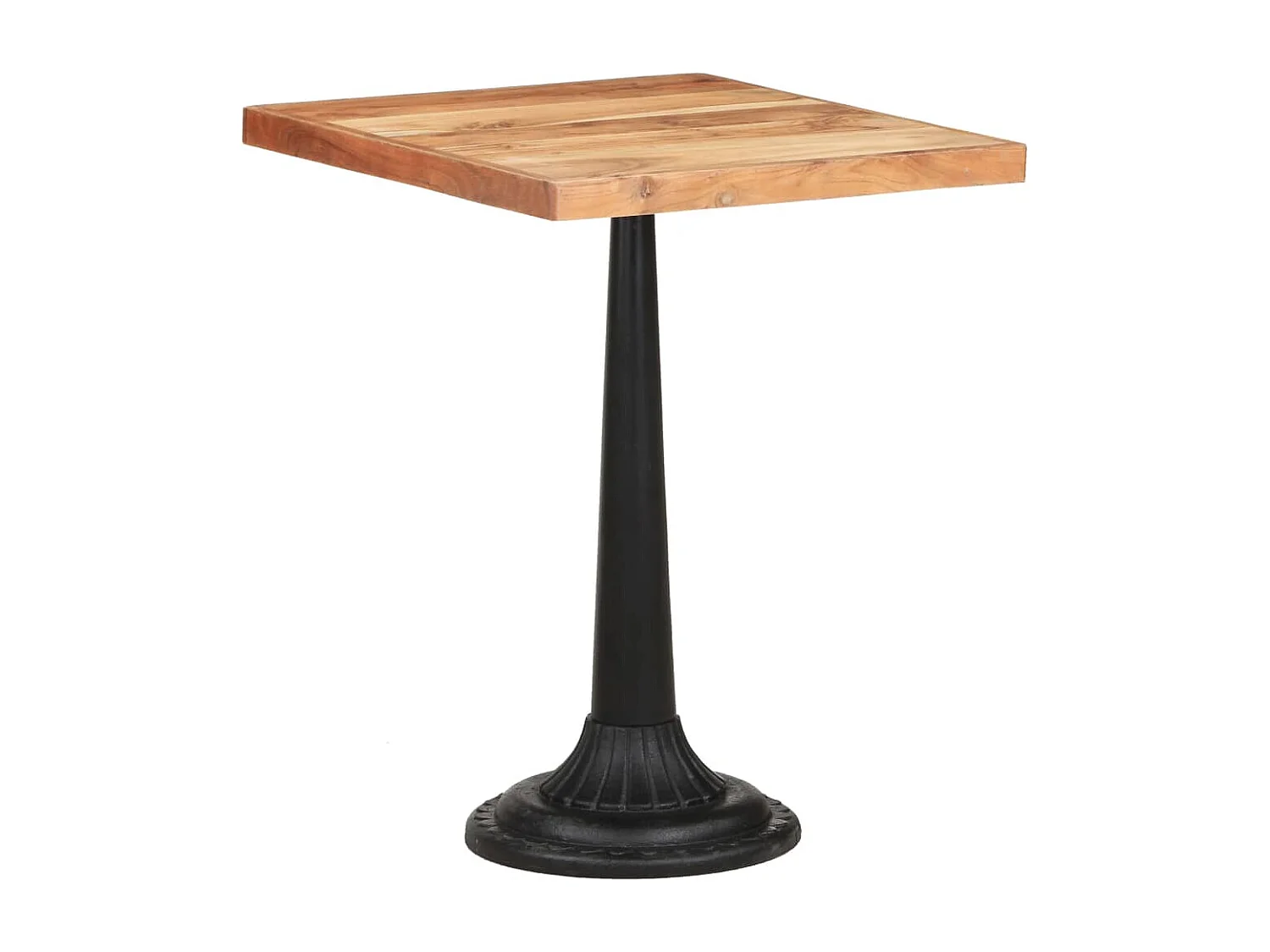 Table de bistro 60x60x76 cm Bois d'acacia massif