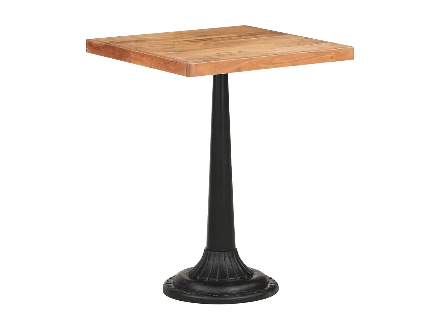Table de bistro 60x60x76 cm Bois d'acacia massif