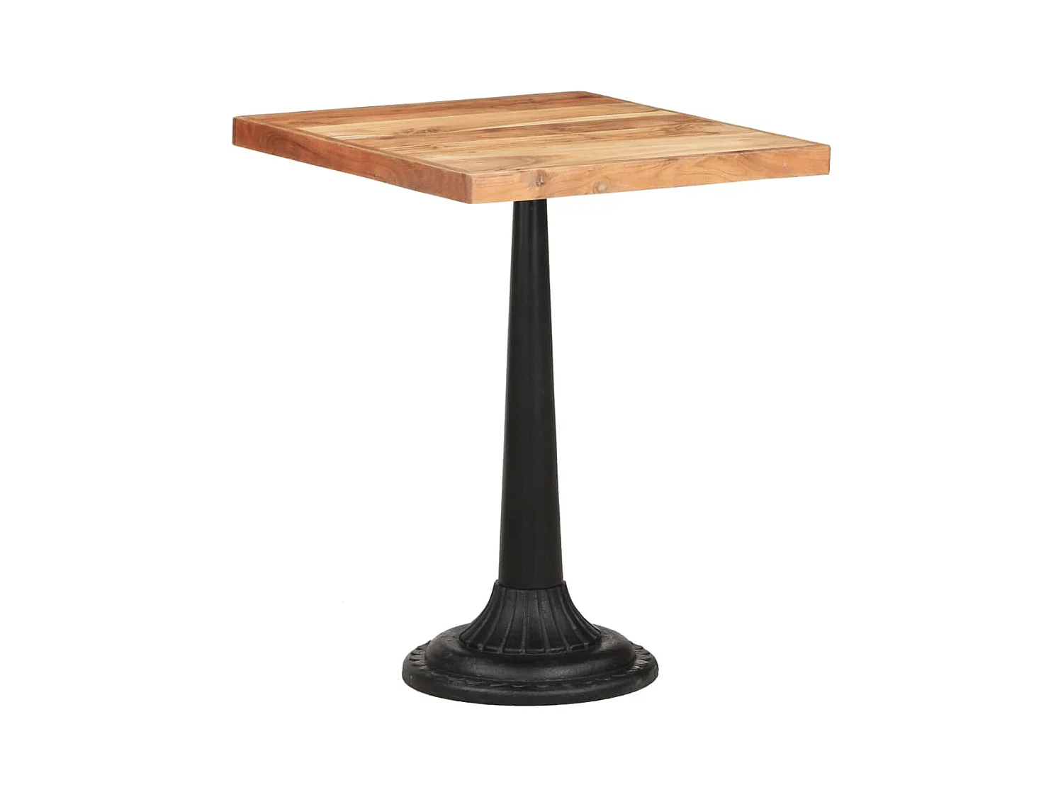 Table de bistro 60x60x76 cm Bois d'acacia massif
