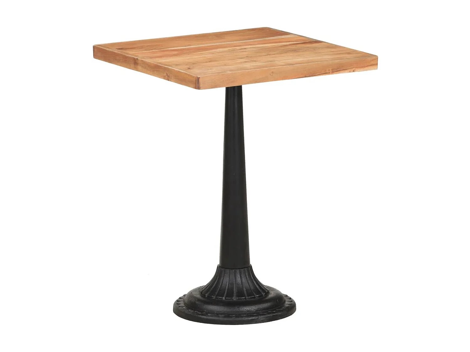 Bistrotafel 60x60x76 cm massief acaciahout