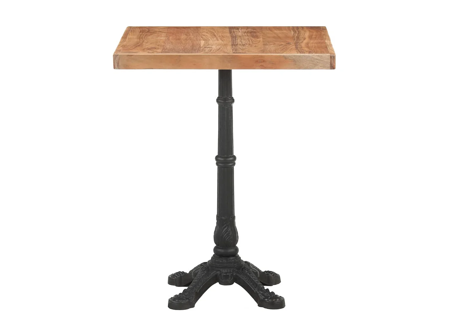 Table de bistro 60x60x76 cm Bois d'acacia massif