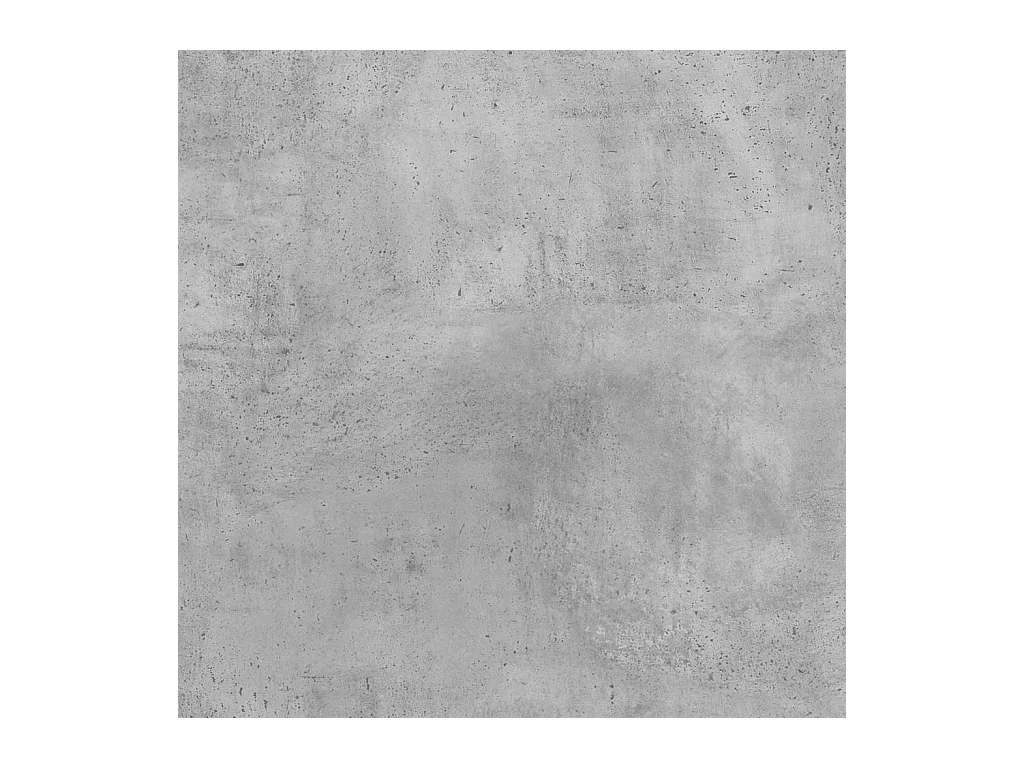 Table de bar avec étagères gris béton bois d'ingénierie