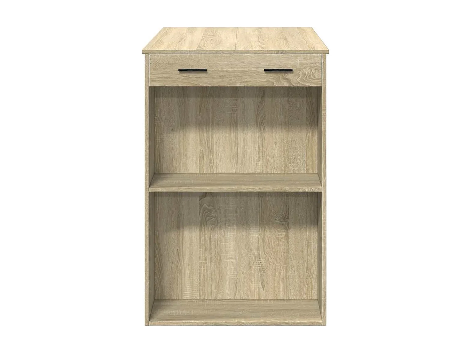 Mesa alta de bar madera ingeniería roble Sonoma 102x70x103,5 cm