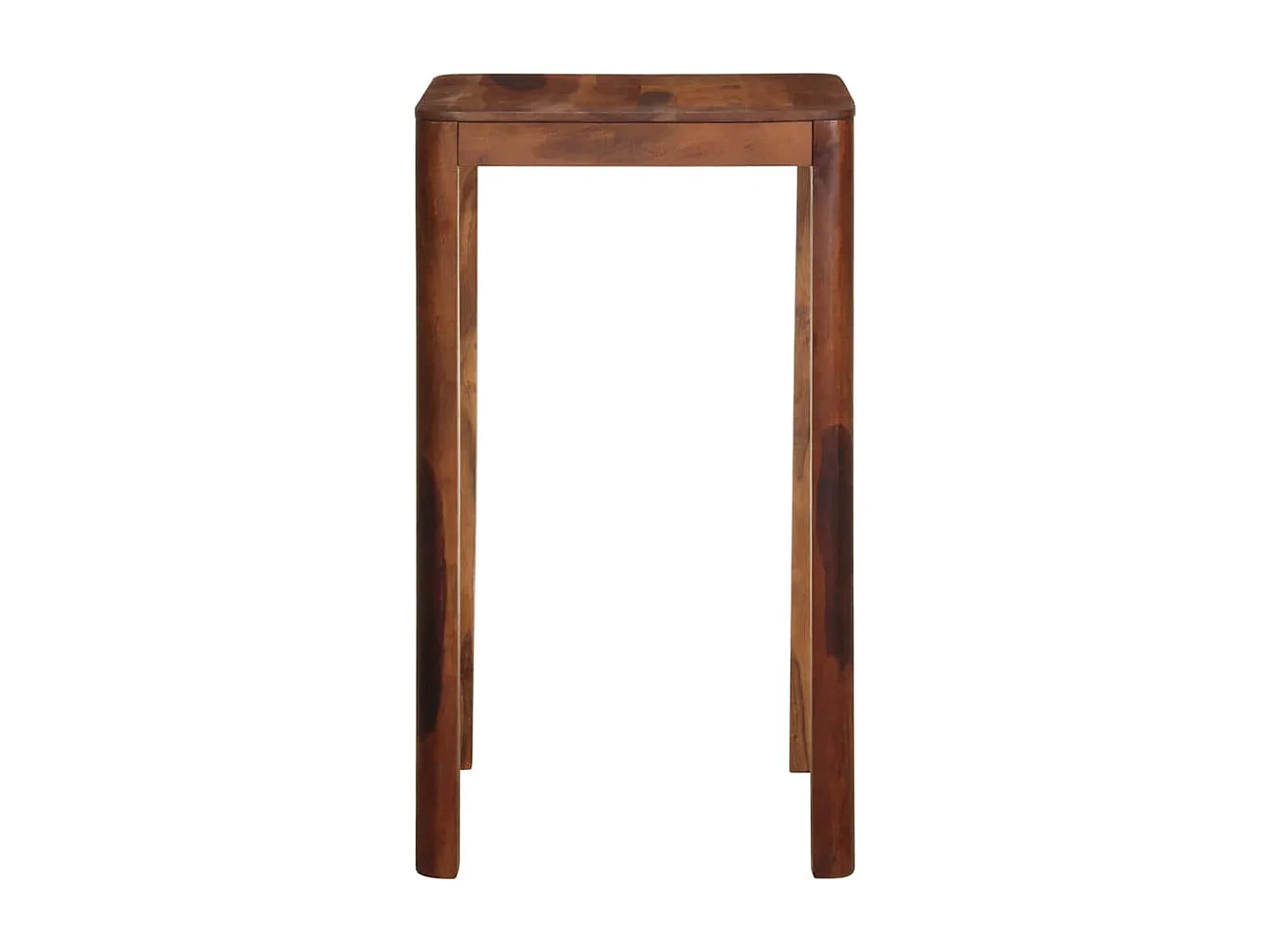 Table de bar 60 x 60 x 107 cm bois massif d'acacia