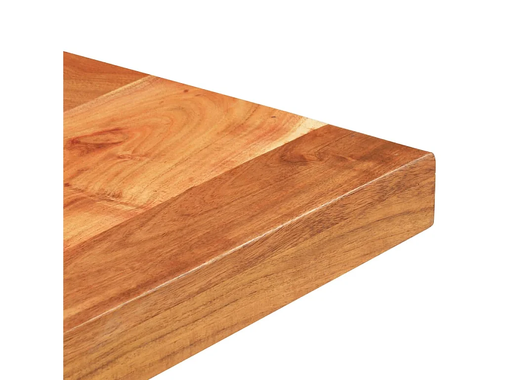 Mesa de bistrô quadrada 60x60x75 cm madeira de acácia maciça