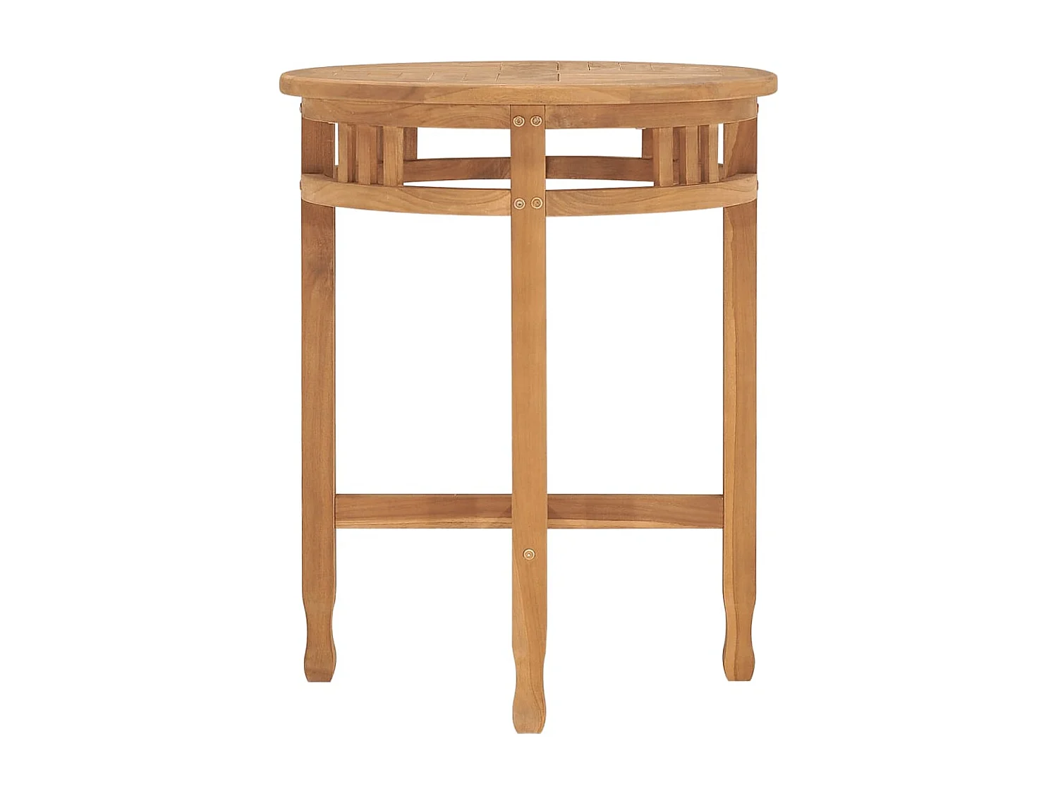 Table de bistro Ø60x60 cm Bois de teck solide