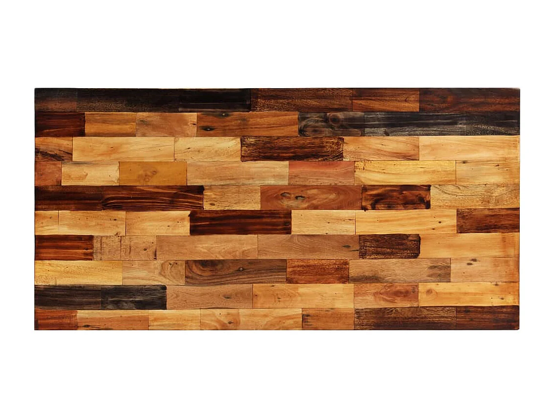 Table de bar Bois recyclé solide 120 x 60 x 106 cm
