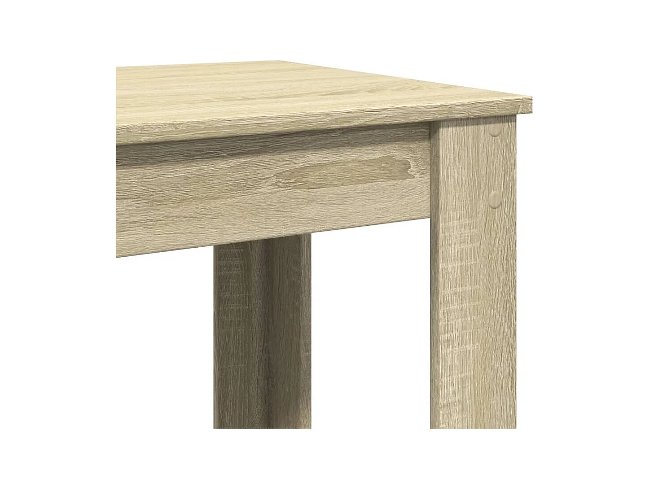 Table de bar chêne sonoma 51x50x103,5 cm bois d'ingénierie