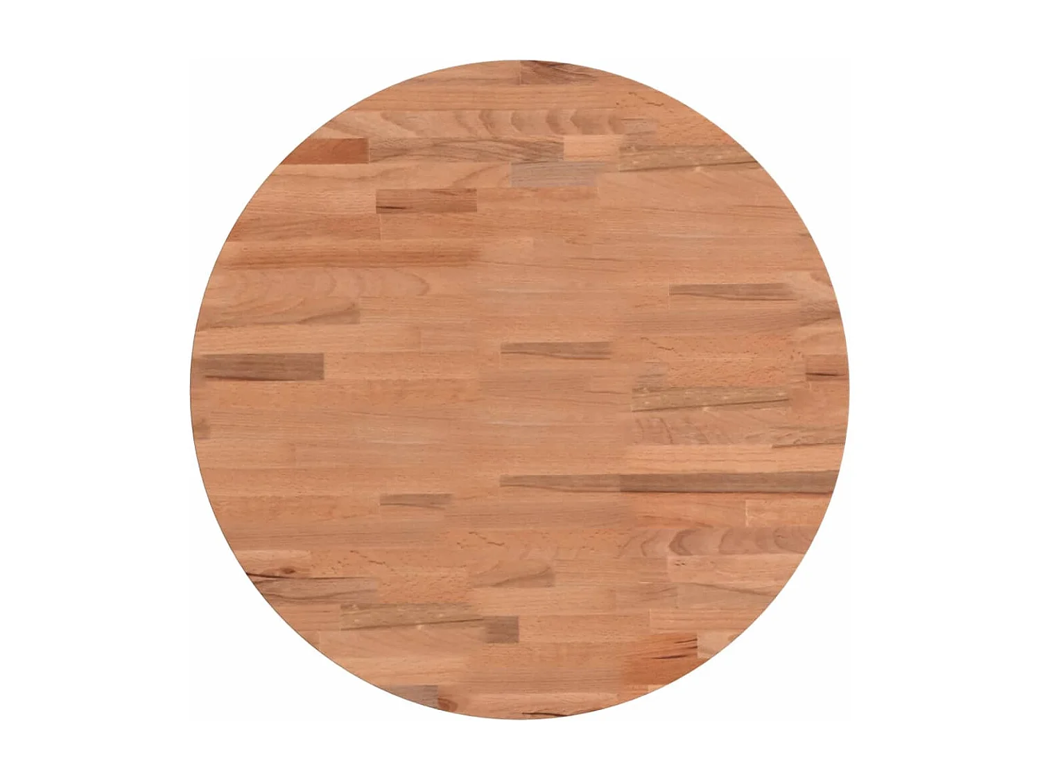 Mesa alta de madera maciza de haya Ø60x90,5 cm
