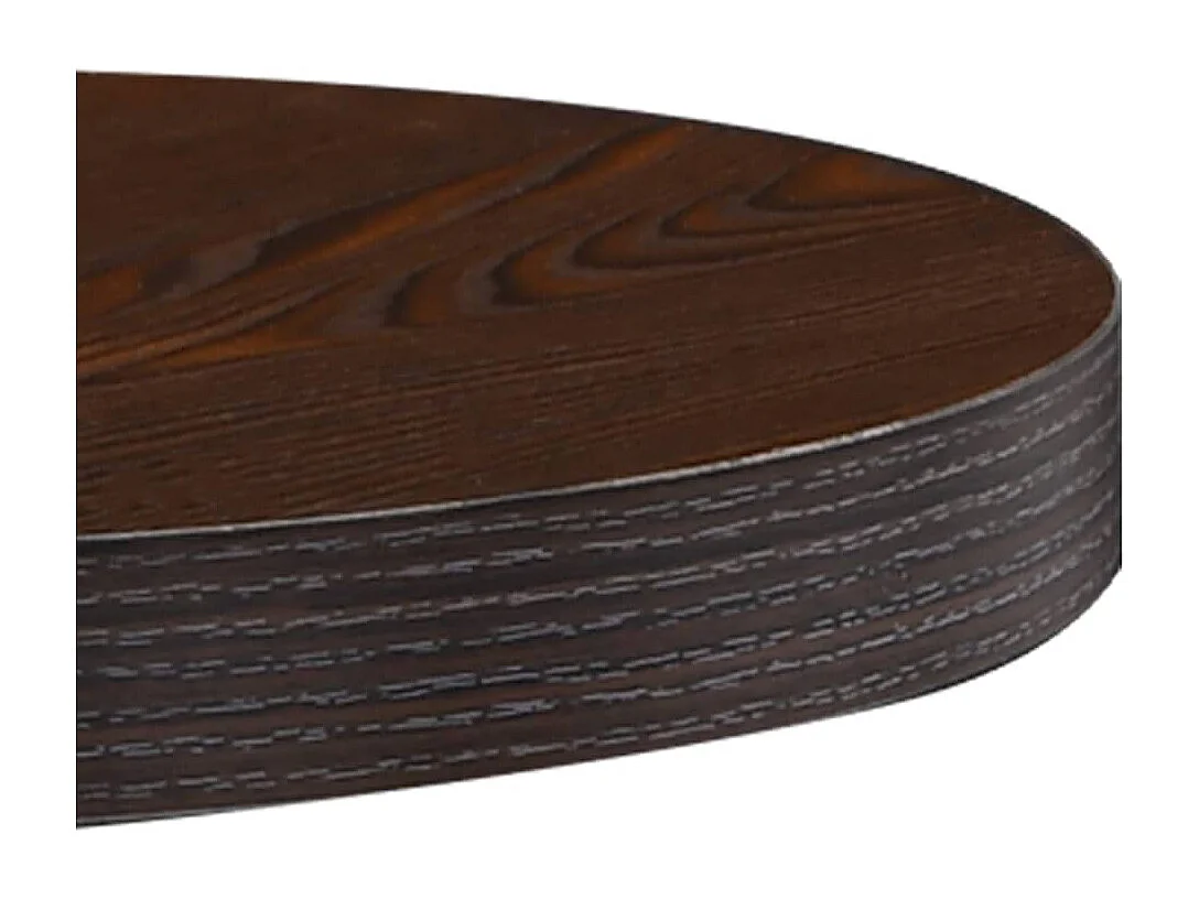 Bistrotafel 40 cm MDF donkerbruin