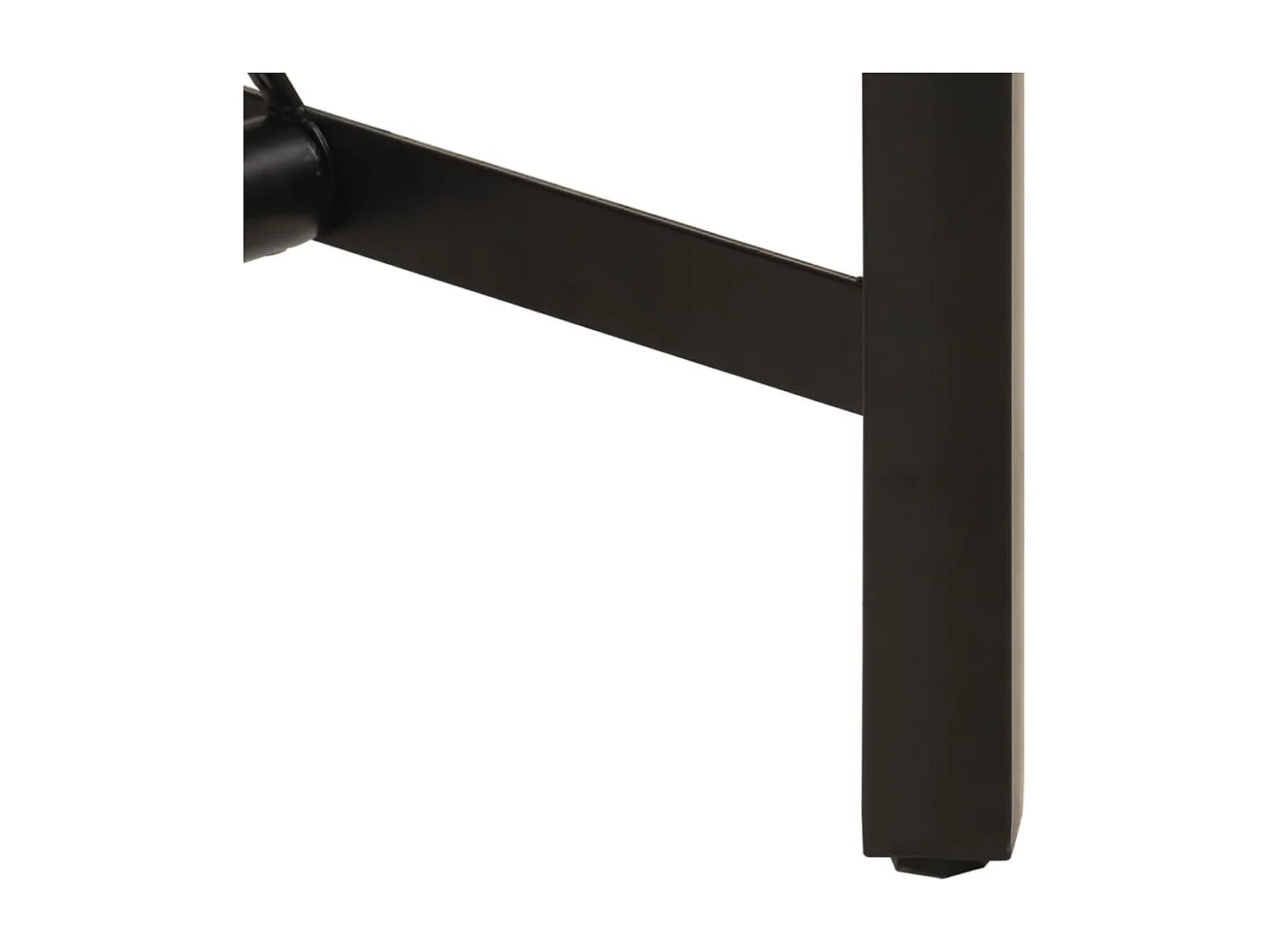 Mesa de bar 180x70x107 cm madeira de acácia maciça e ferro